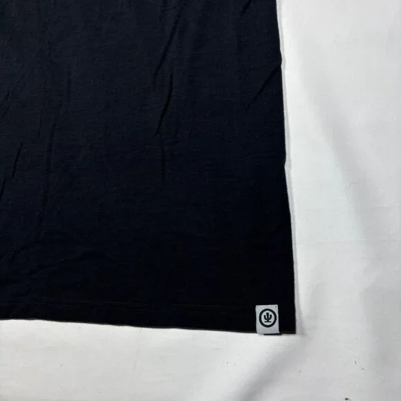 Cactus Outdoor New Zealand Merino Wool Blend Black Short Sleeve T-Shirt Mens 3XL - Picture 2 of 8